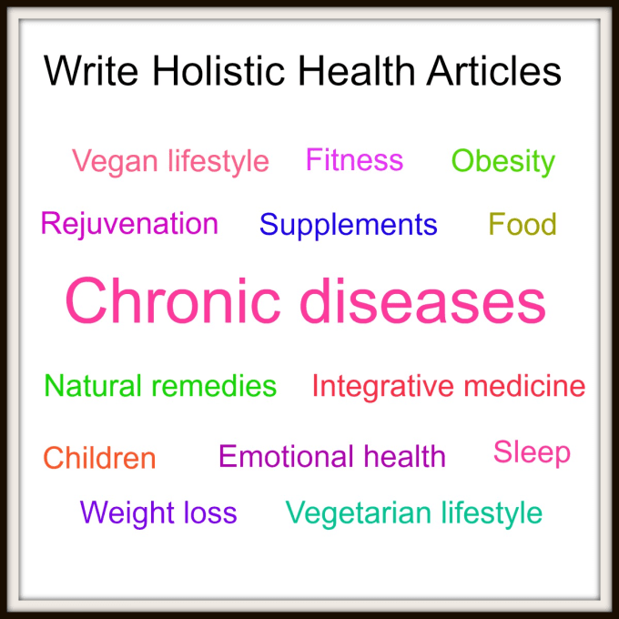 Bestseller - write your holistic health article