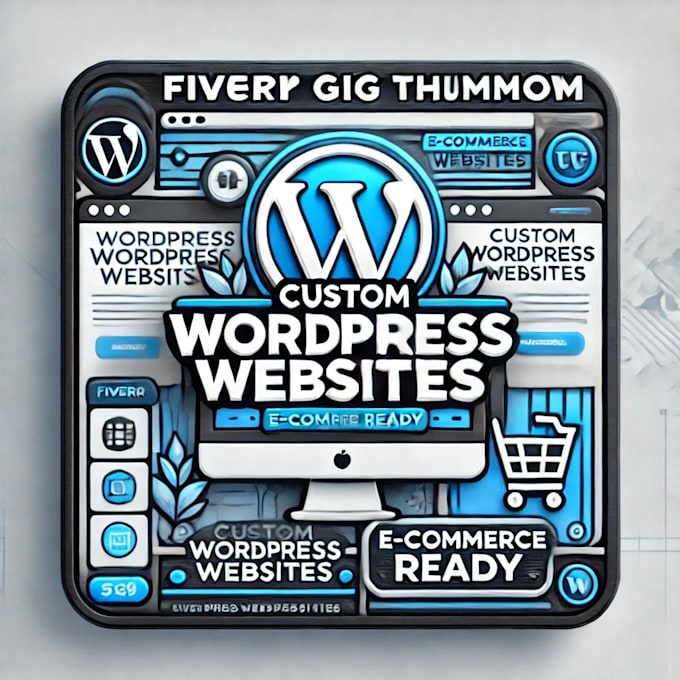 Gig Preview - Build a professional wordpress website or ecommerce store