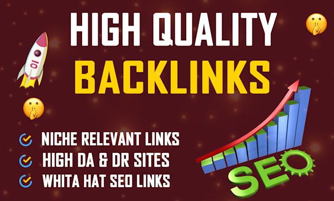 Bestseller - build high da authority seo backlinks quaity link building for google ranking