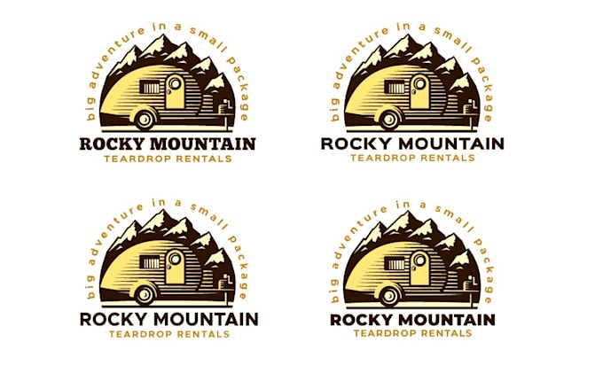 Gig Preview - Create a stunning modern mountain logo design in 1 day