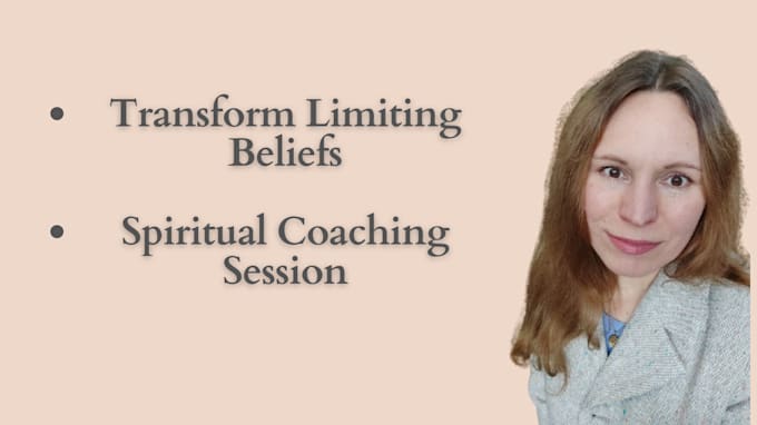 Gig Preview - Help you transform limiting beliefs and teach you how to do it yourself