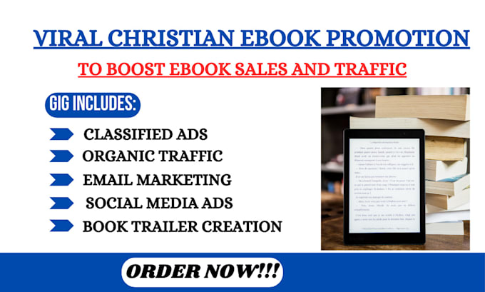 Gig Preview - Promote christian ebook and children book using amazon kdp ads ebook marketing