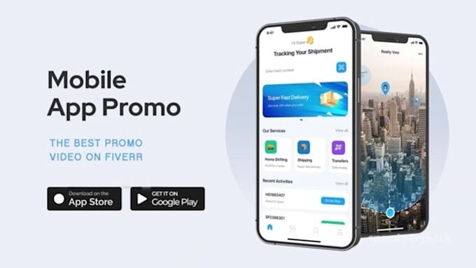 Gig Preview - Create a custom app promo video or app explainer video