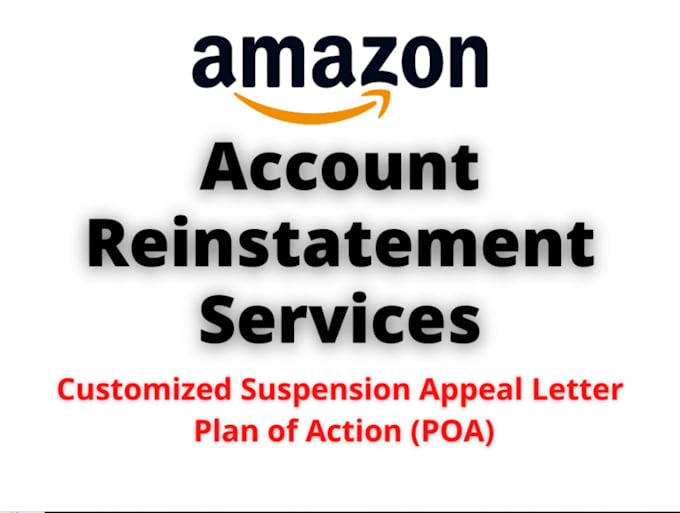 Gig Preview - Write amazon appeal letter to reinstate or reactivate suspended amazon account