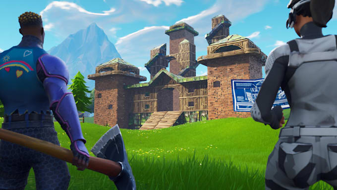 Gig Preview - Create fortnite map, tycoon map, box fight, 1v1, red vs blue, battle royal map