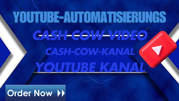 Gig Preview - Machen sie youtube automatisierungs cash cow video auf deutsch