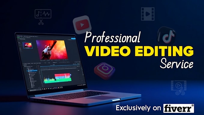 Gig Preview - Video editing or custom video creation for all needs