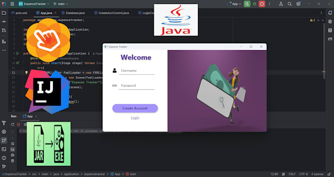 Gig Preview - Create javafx desktop applications