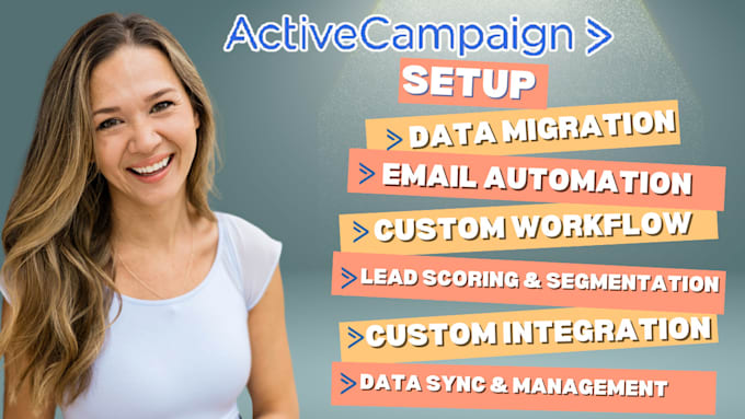 Gig Preview - Do activecampaign CRM setup and management for business success