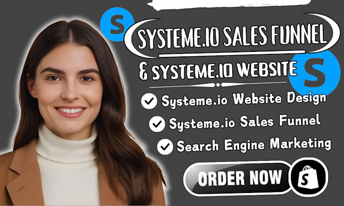 Bestseller - design systeme io sales funnel, saas landing page, systeme io website, funnelish