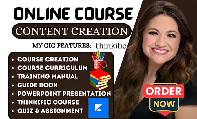 Bestseller - create online course content course curriculum training manual course creation