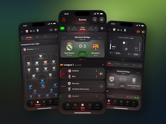 Gig Preview - Develop sportbet app fantasy sport app sportsbet website fantasy sport website