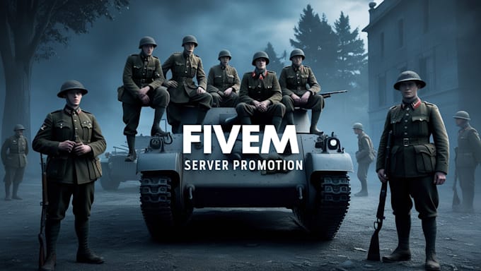 Gig Preview - Fivem server promotion, discord server promotion, fivem server ads