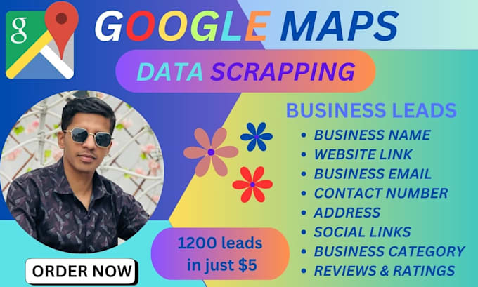 Gig Preview - Do google maps data scraping to drive your business success