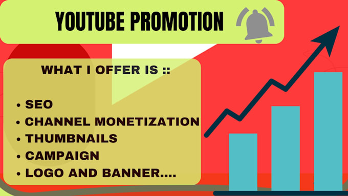 Gig Preview - Do organic youtube promotion as to boost your channel visibility