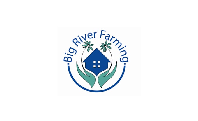 Gig Preview - Make trustworthy big river farming logo