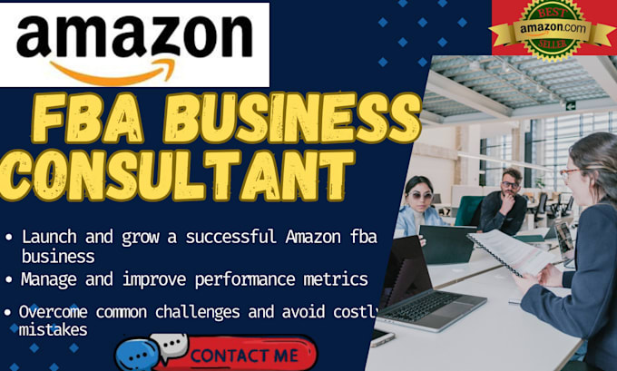 Gig Preview - Be your expert and guidance in amazon fba consultant, coach and mentor