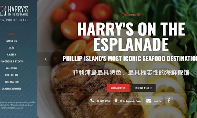 Bestseller - create a well designed restaurant website, food website and online food ordering