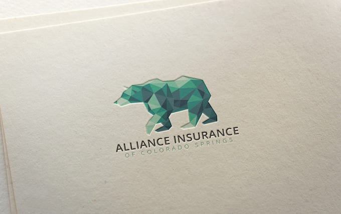 Gig Preview - Create a custom geometric bear logo for your business