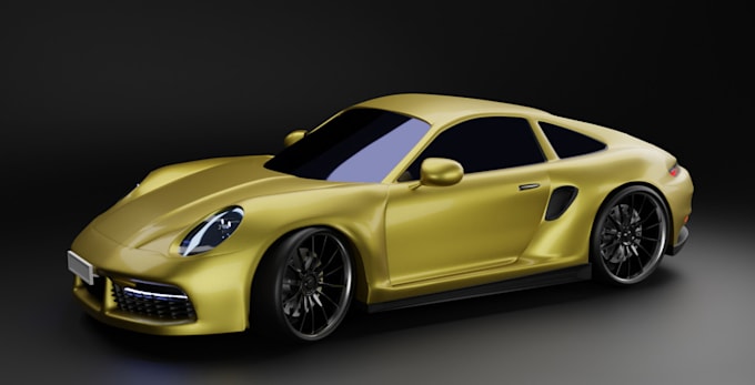 Gig Preview - Build 3d car,8k car rendering,cgi interior,vehicle design,stl car for printing