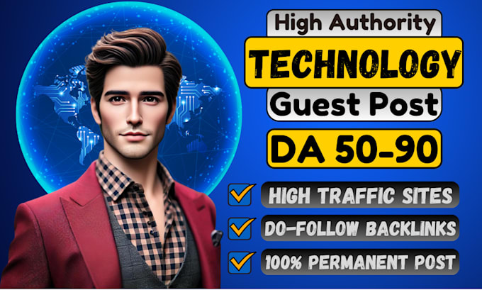 Gig Preview - Do tech guest posts, gaming, gadgets, ai, saas guest post with dofollow backlink