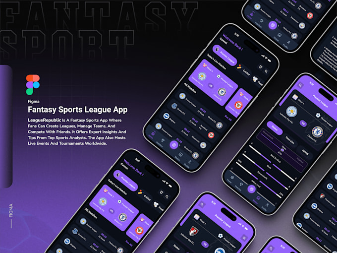 Gig Preview - Develop fantasy football app fantasy sport app sport website football app