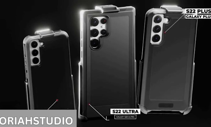 Gig Preview - 3d animation for phone case animation phone animation phone case design for ads