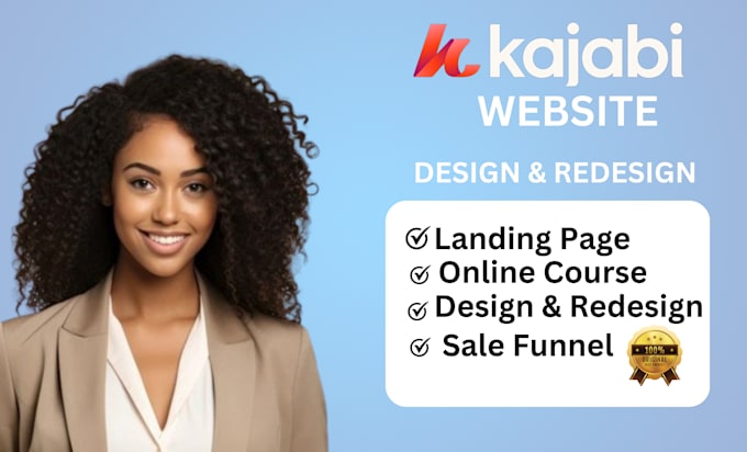 Gig Preview - Kajabi course website kajabi website design kajabi online course kajabi course