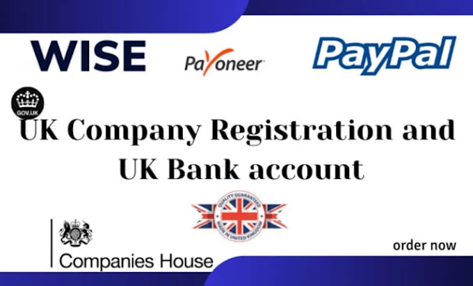 Gig Preview - Do uk company registration and uk bank