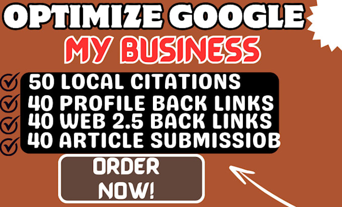 Gig Preview - Boost your local seo optimize google my business and rank higher on gmb maps