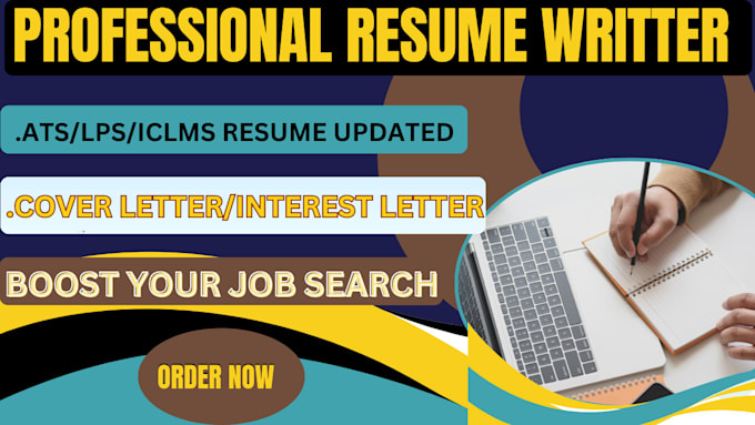 Gig Preview - Provide professional ats resume writing and cover letter service