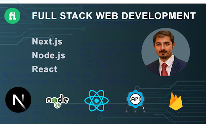 Gig Preview - Develop full stack websites with next js, react, and node js