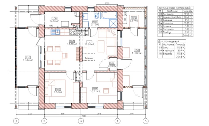 Gig Preview - Design and draft plans for houses, villas or any building