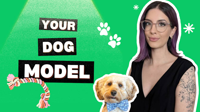 Gig Preview - Be your cockapoo dog model influencer for pet product photos, videos, ugc