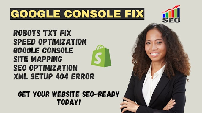 Gig Preview - Configure google search console sitemap robots txt for SEO