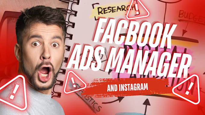 Gig Preview - Be your facebook and instagram ads manager