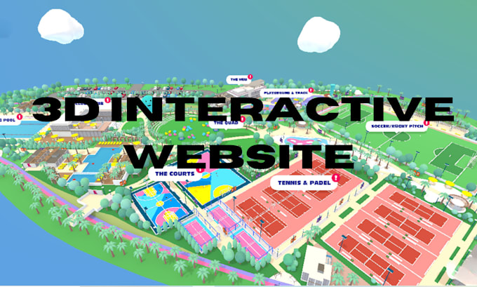 Gig Preview - Create 3d interactive website gsap webgl 3d animation threejs