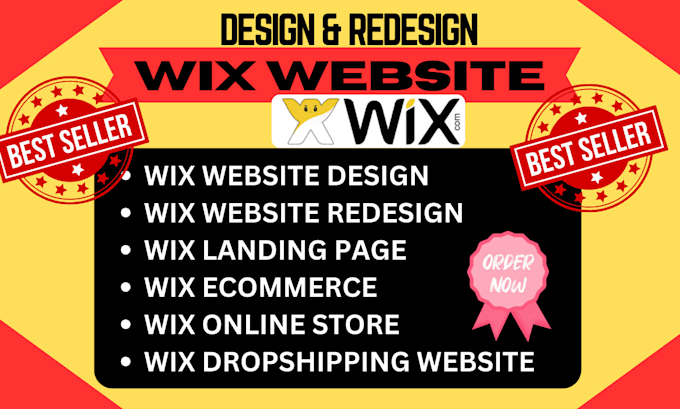 Gig Preview - Design and redesign professional, responsive and stunning wix website