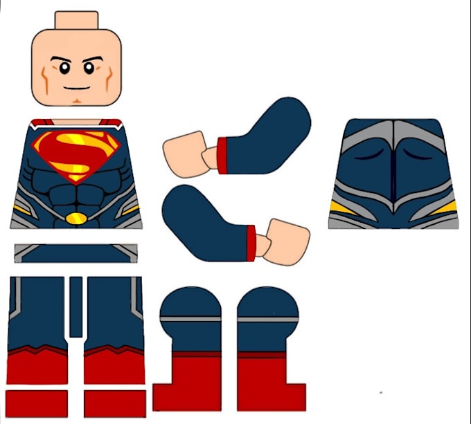 Gig Preview - Custom decals for your lego minifigures