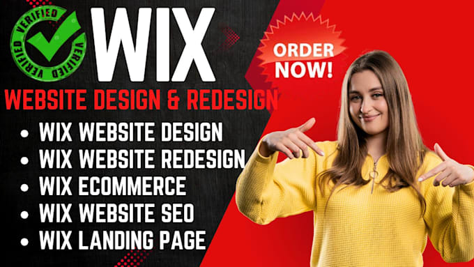 Gig Preview - Do wix website design or wix redesign