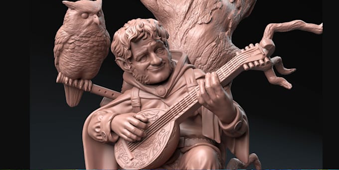 Gig Preview - Make 3d object model and sculpture in zbrush and maya