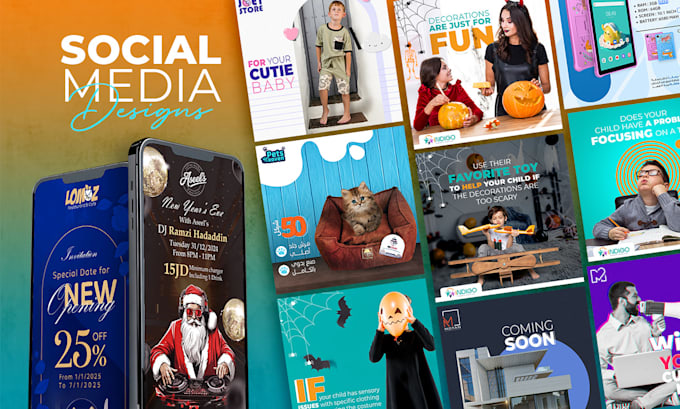 Bestseller - design awesome social media posts for any platform