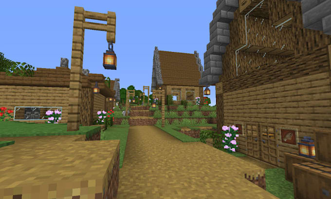 Gig Preview - Minecraft skin, minecraft hub, minecraft map builder, youtube minecraft village