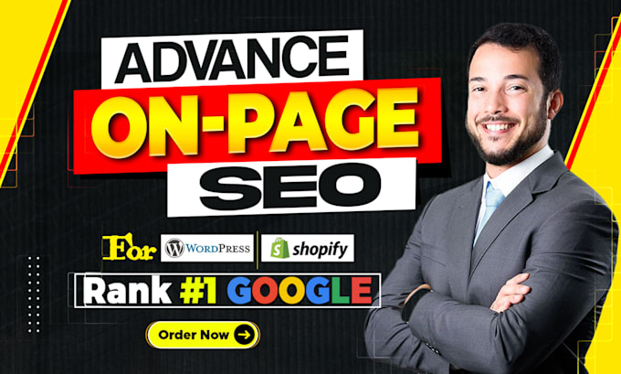 Gig Preview - Do advance on page SEO for wordpress and shopify