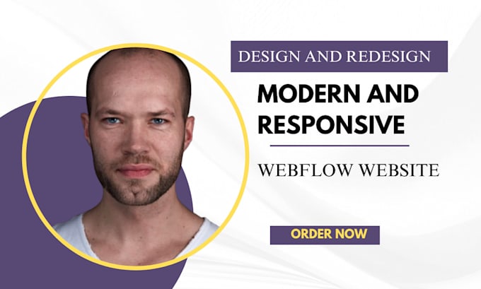 Gig Preview - Do 3d webflow website design and ecommerce, website development or redesign