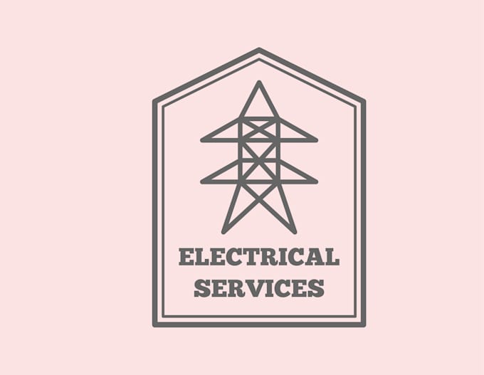 Gig Preview - Make a appearance of retro modern electric logo design design vintage style