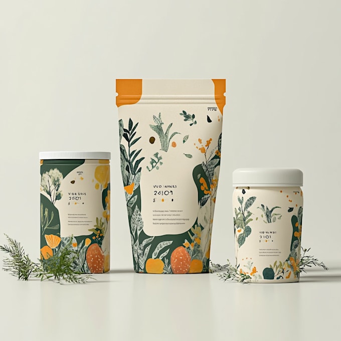 Gig Preview - Do design professional label and packaging for your product