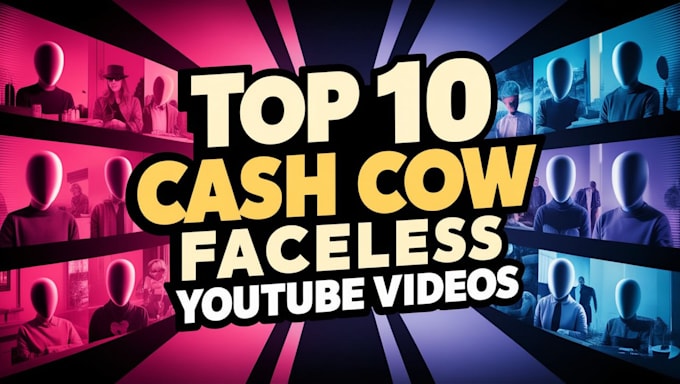 Gig Preview - Your faceless you tube video creator in any format