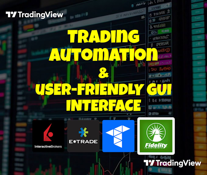 Gig Preview - Build your trading strategy and connect to your broker, ibkr, tradovate, etrade