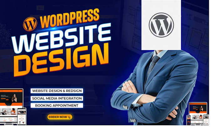 Bestseller - custom wordpress website design, responsive, SEO optimized,